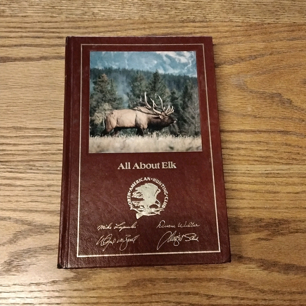 All About Elk Hardback illustrated  @1987